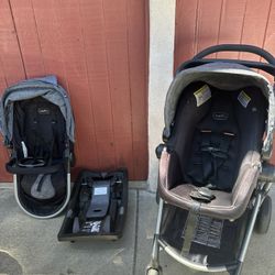 Evenflo Stroller Set