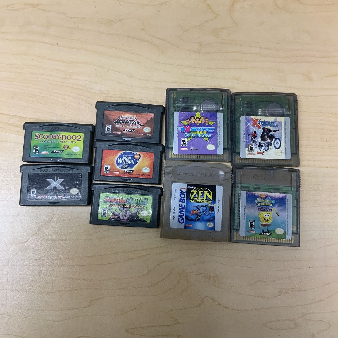 Nintendo Game Boy Color - Game Boy Advance - Games - Sold Separately 