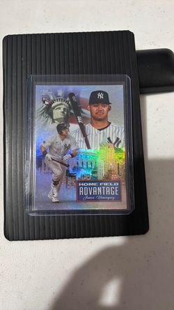 Jasson Dominguez Topps Home Field Advantage RC Holo Card