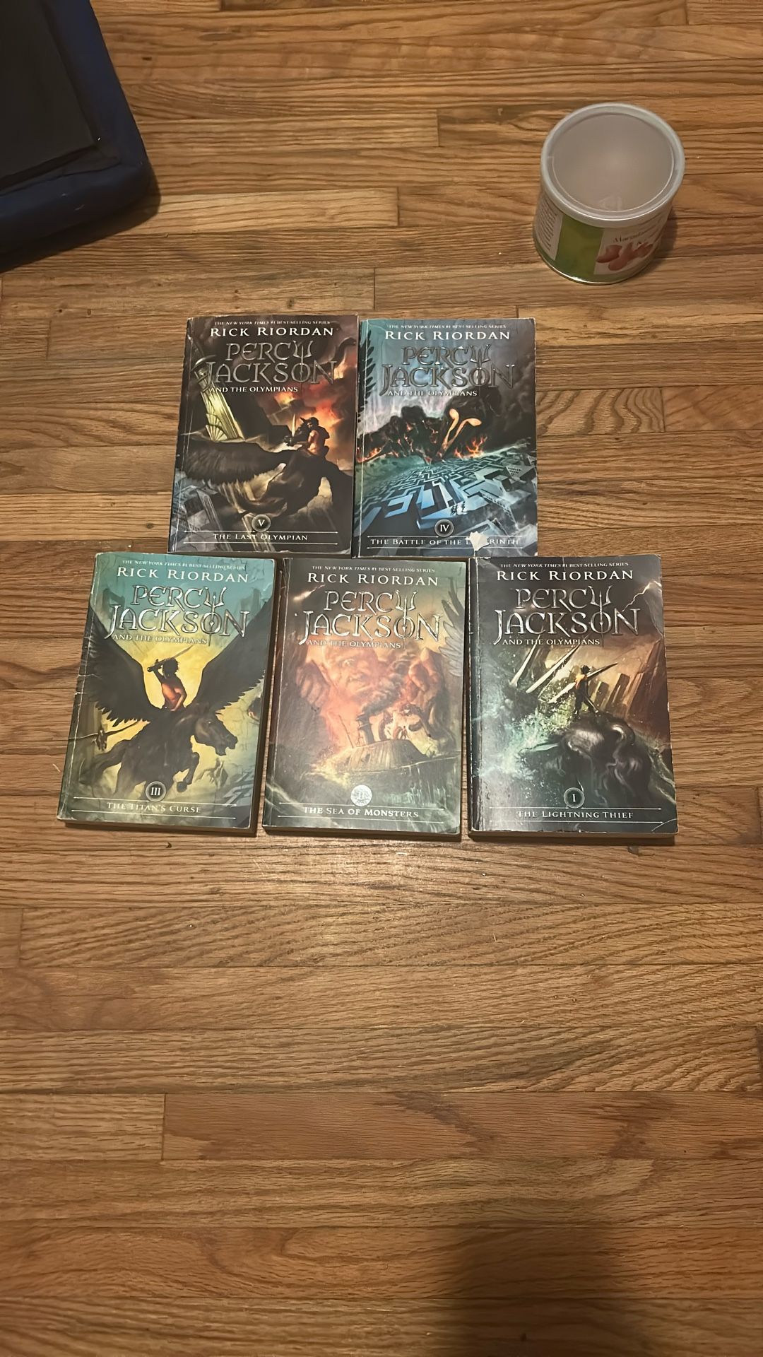 One Through Five Percy Jackson Series