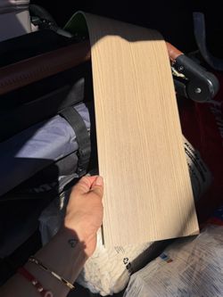 Wood Grain Vinyl Plank Flooring Sample