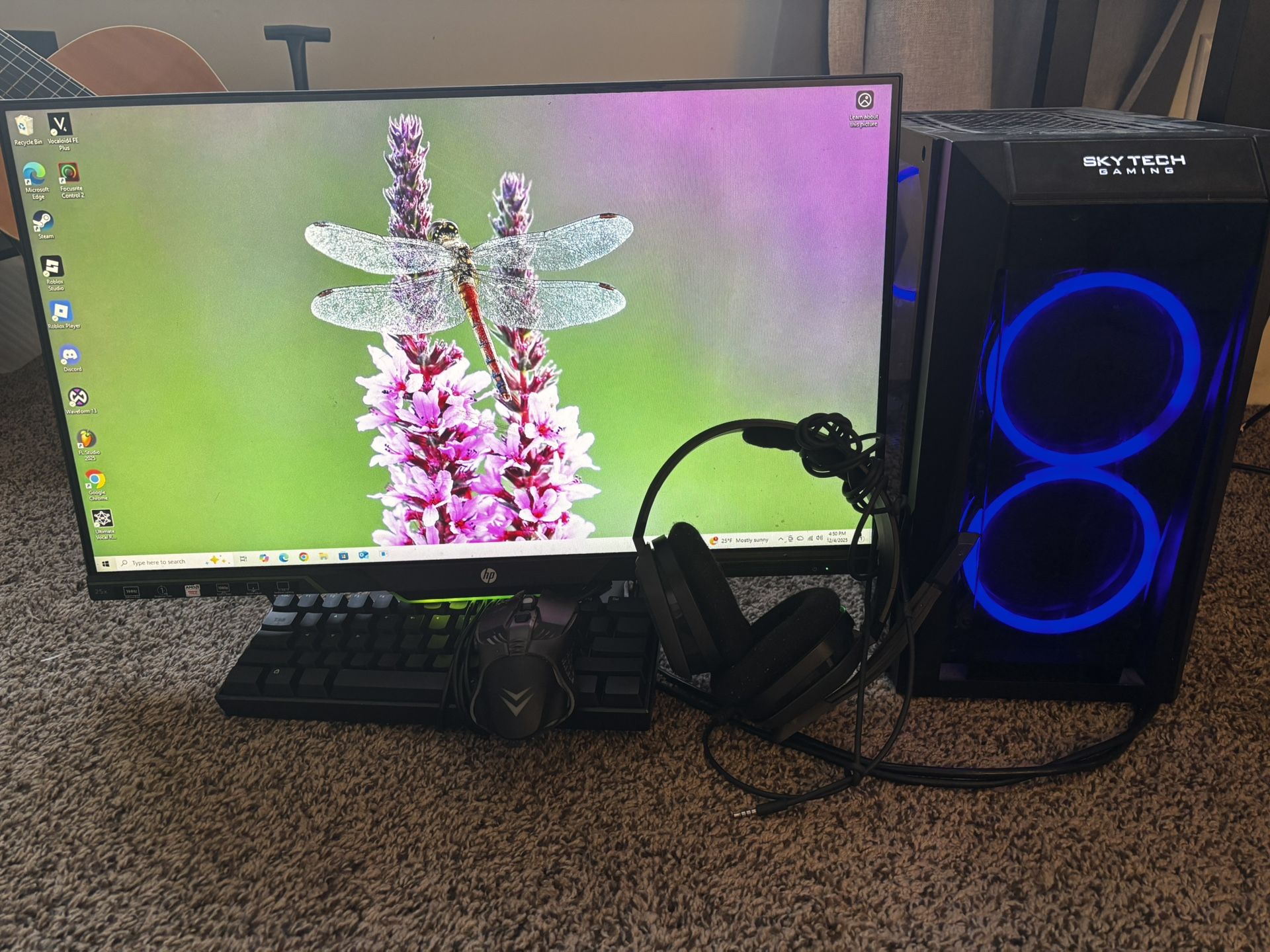 Skytech Gaming PC Full Setup – RX 6500 XT / Ryzen 5 – Ready to Play