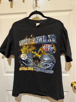 2006 Superbowl XL Steelers vs Seahawks vintage shirt