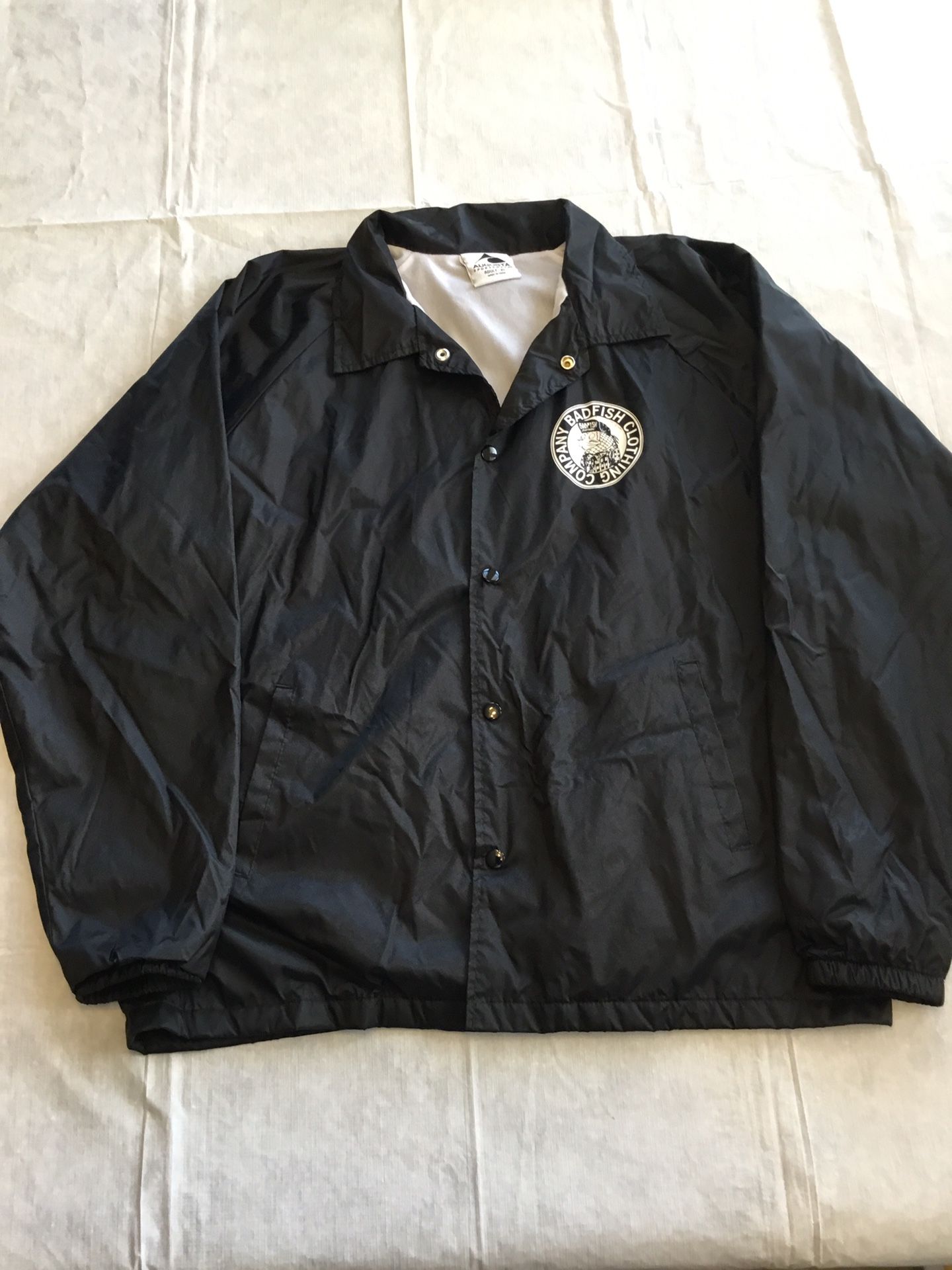 $1-Badfish Clothing Co. Windbreaker Jacket-XL