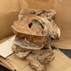 Teak Wood Side  Console table 