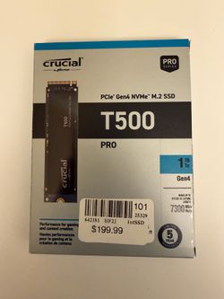 Crucial T500 1TB M.2 NVMe SSD
