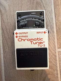 Used Boss TU-3 Chromatic Tuner Pedal - Good Conditions