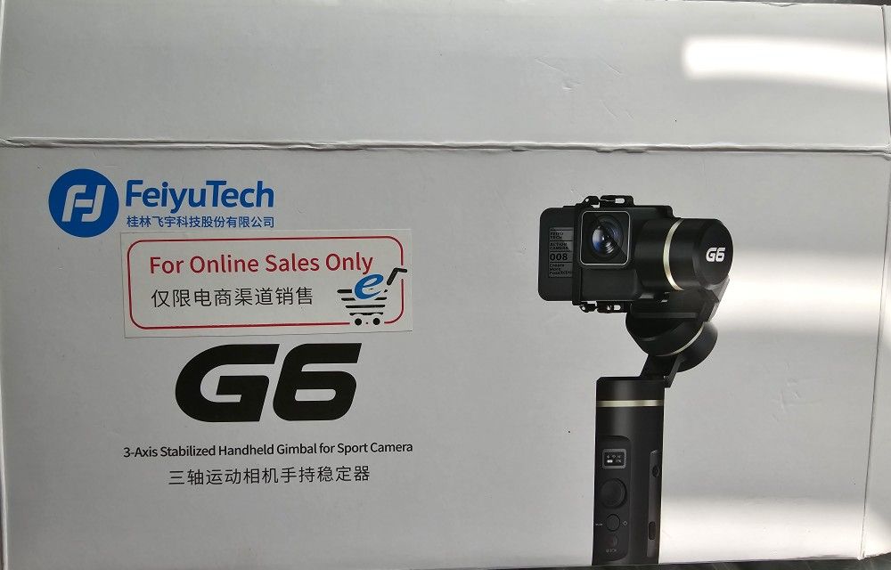 Feiyu Tech G6 3-Axis Stabilized Handheld Gimbal (FY G6 ) For Gopro