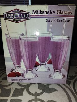 Milkshake Glasses