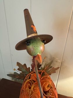 22” Metal Thanksgiving Turkey – Whimsical Fall Decor