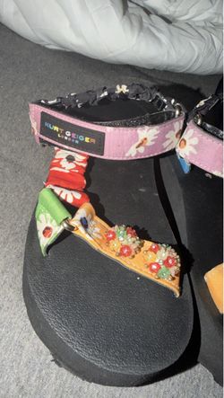 Kurt Geiger London Floral Embellished Sandals