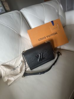 Authentic LV Matte Black Twist MM