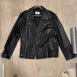 Topman Authentic Leather Jacket