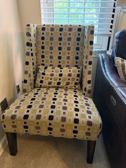 High Back Accent Chair