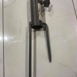 Patio Umbrella Steel Anchor Heavy Duty Ground Grass Auger Holder Stands Base