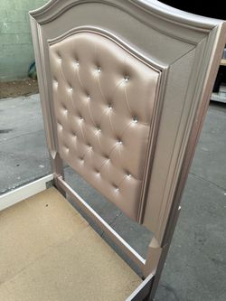 Pink twin size  bed frame