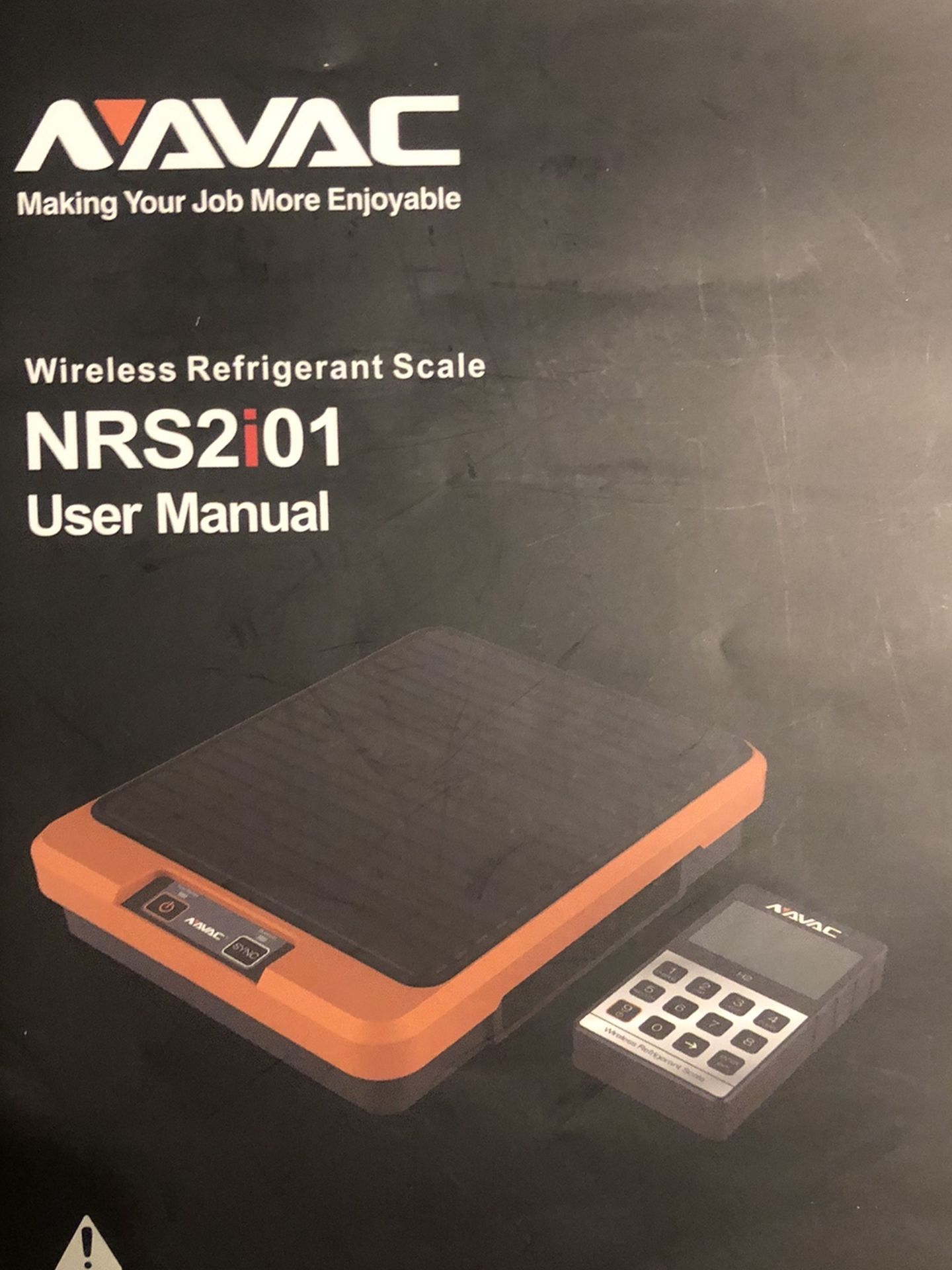 NAVAC Wireless Refrigerant Scale