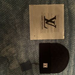 Lv Beanie Black