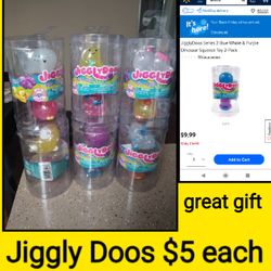 Jiggly food toys