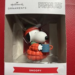 Hallmark Snoopy With Coffee Cup