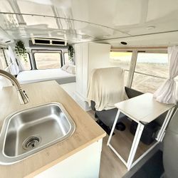 Chevy Skoolie Camper Van