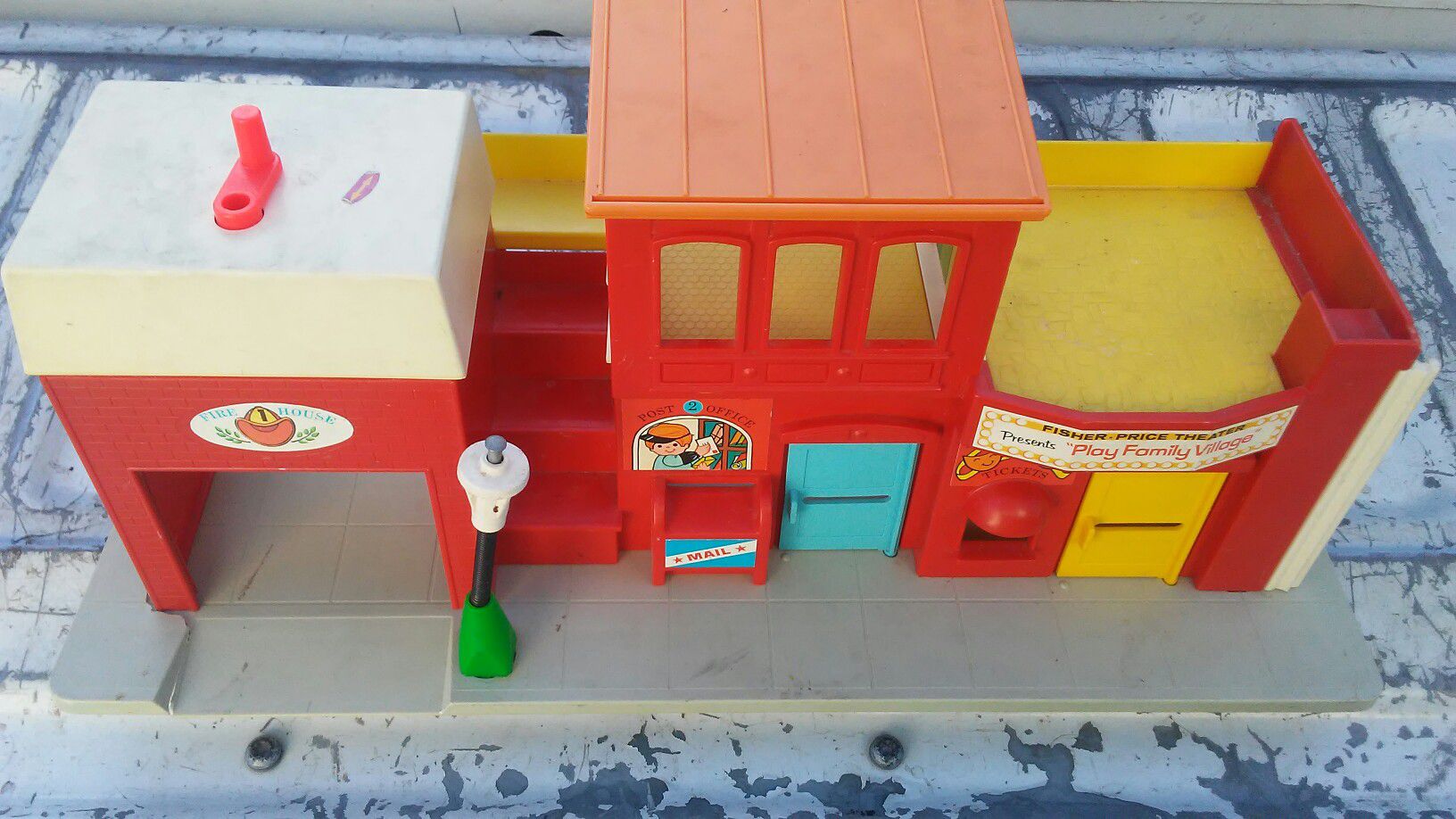 Vintage Fisher-Price toy 75th Avenue and Indian School for only $5 cash great collectible peace