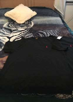 2 nice new polo shirts black