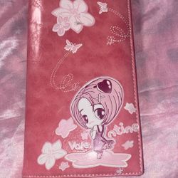 Cute Japanese pink wallet 