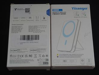 Yiisonger Magnetic Wireless Power Bank. Brand New In Box 10,000 Mah$