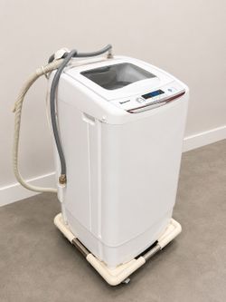 Magic Chef 0.9 cu. ft. Compact Portable Top Load Washer in White