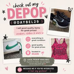 CHECK OUT MY DEPOP!