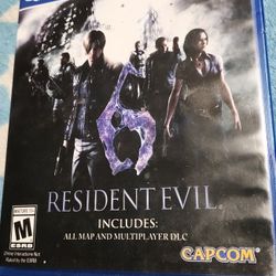 Resident Evil 6 PS4 $15