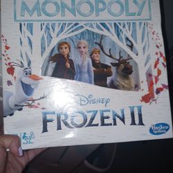 Frozen Monopoly Game 