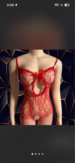 Red lingerie
