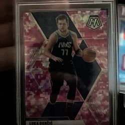 Luka Doncic Pink Camo Gem MT 10
