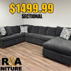 GREY SECTIONAL