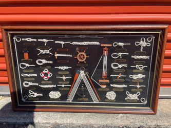 Nautical Knots Display Art