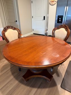 Dining table with 2 chairs