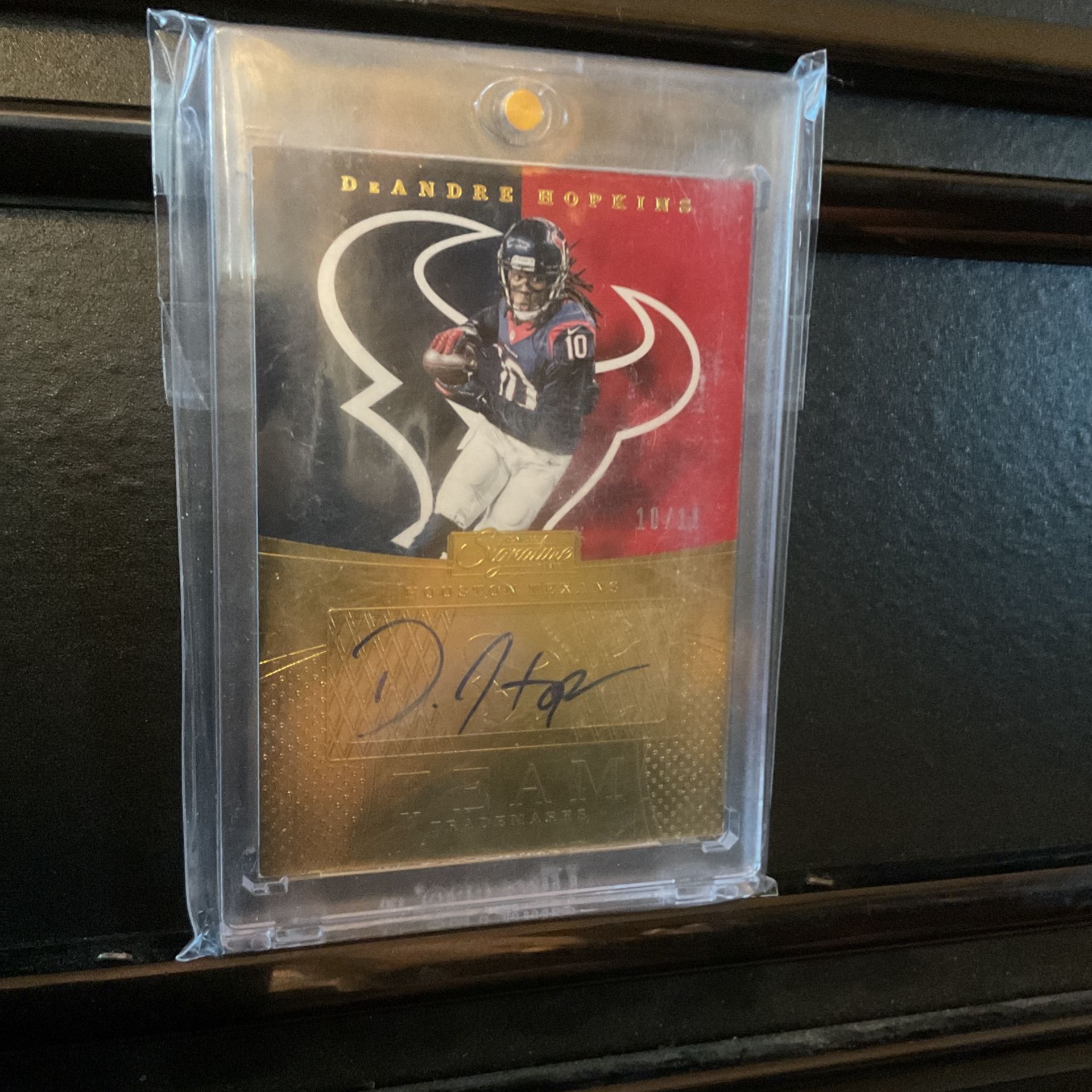 De ANDRE HOPKINS SIGN #10/10