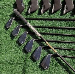 TaylorMade P790 Iron Set 4-PW Dynamic Gold 105 Stiff Steel Forged Tungsten