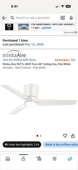 Brand New Ceiling Fan