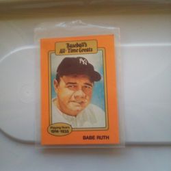 Babe Ruth Baseball Card