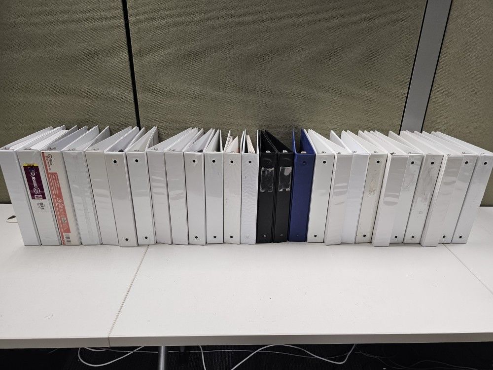 1.5" Binder @ $1.50 Each