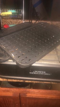 Power smokeless grill