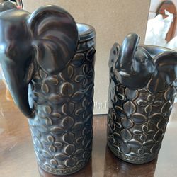 Brand new Elephant Shape candle holders Set