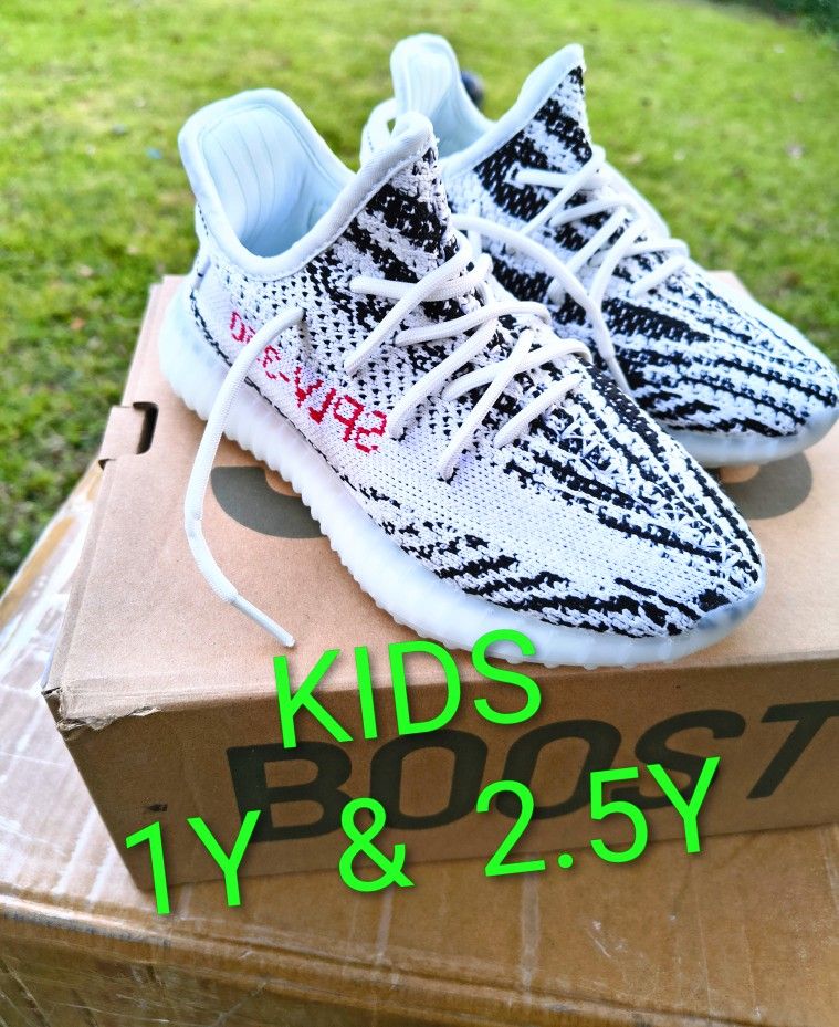 Adidas Yeezy Kids 1y & 2.5y / New / $125 Each Pair