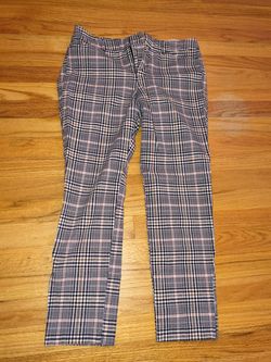 Women's plaid pants