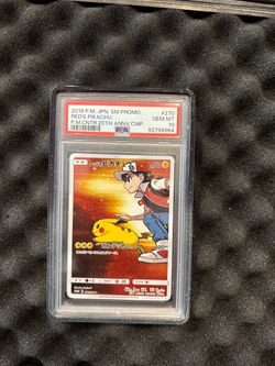 Pokemon: Red’s Pikachu Psa 10