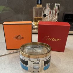 Designer Stainless Steel Stack of Bracelets/Love Bracelet 