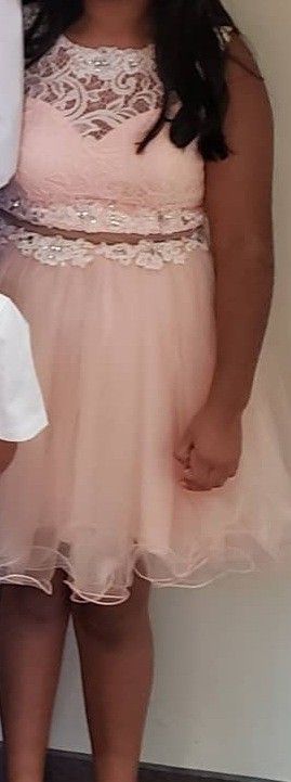 Blush Pink Short Dress